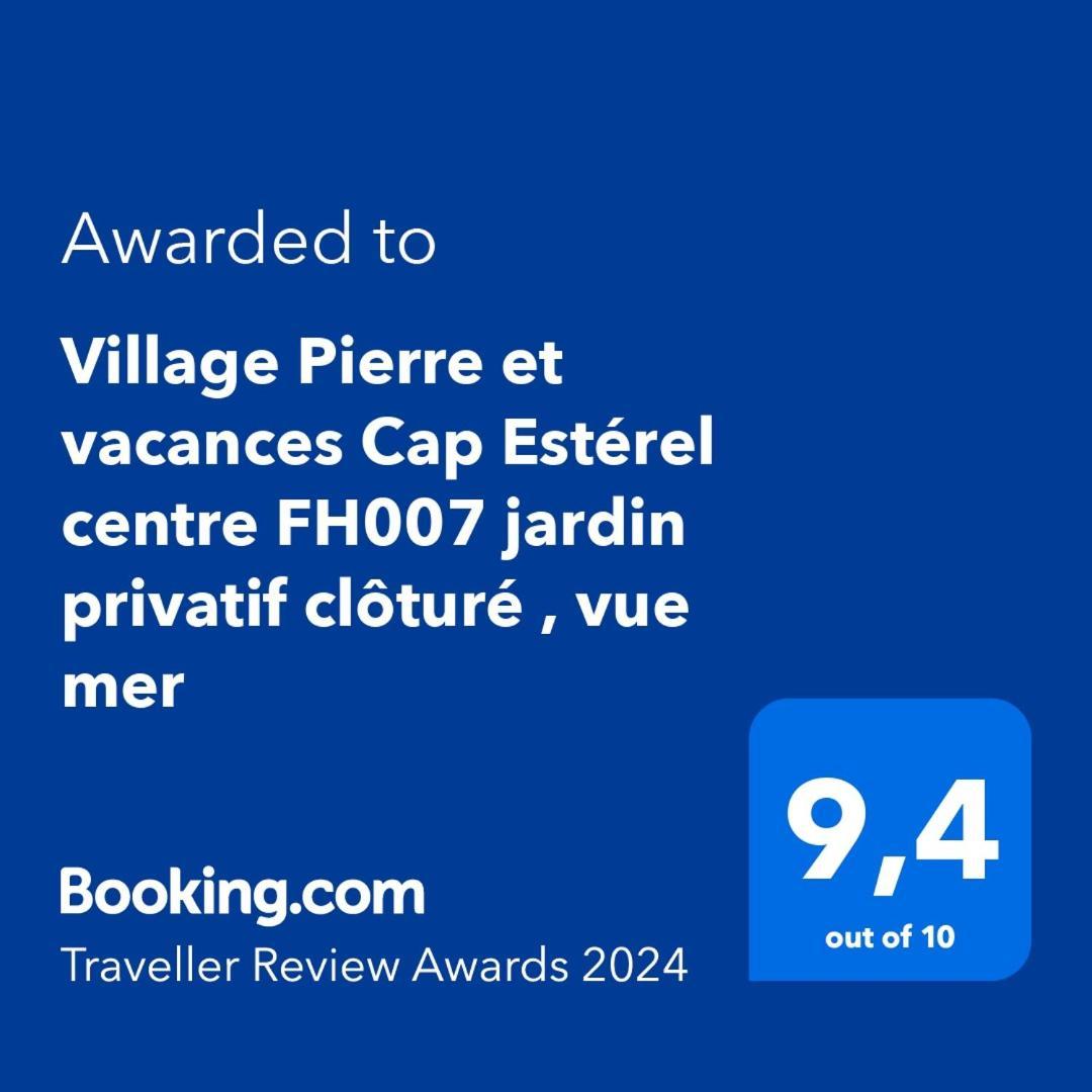 T2 En Rez De Jardin Privatif Cloture , Cap Esterel Pierre Et Vacances ,Piscine Chauffee Des Le 05 Avril Au 02 Novembre Saint-Raphaël Екстериор снимка