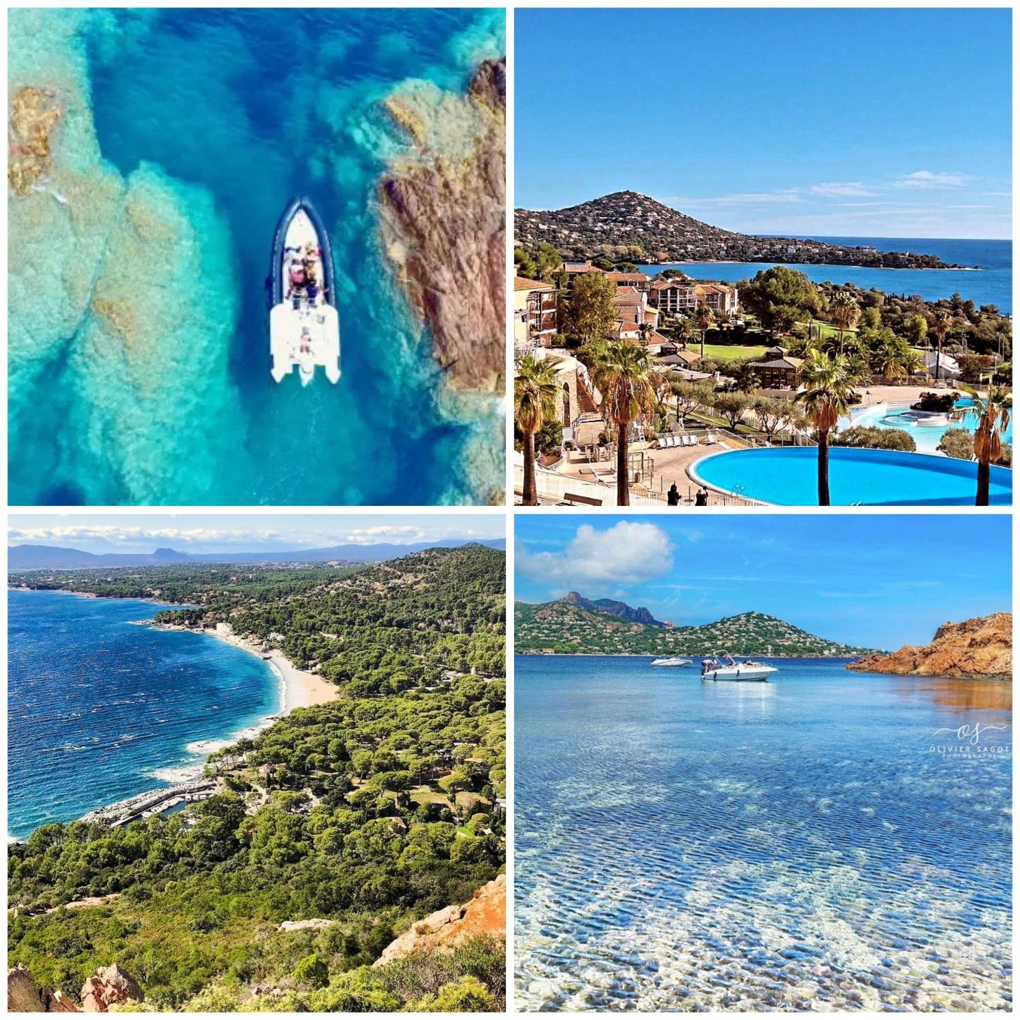 T2 En Rez De Jardin Privatif Cloture , Cap Esterel Pierre Et Vacances ,Piscine Chauffee Des Le 05 Avril Au 02 Novembre Saint-Raphaël Екстериор снимка
