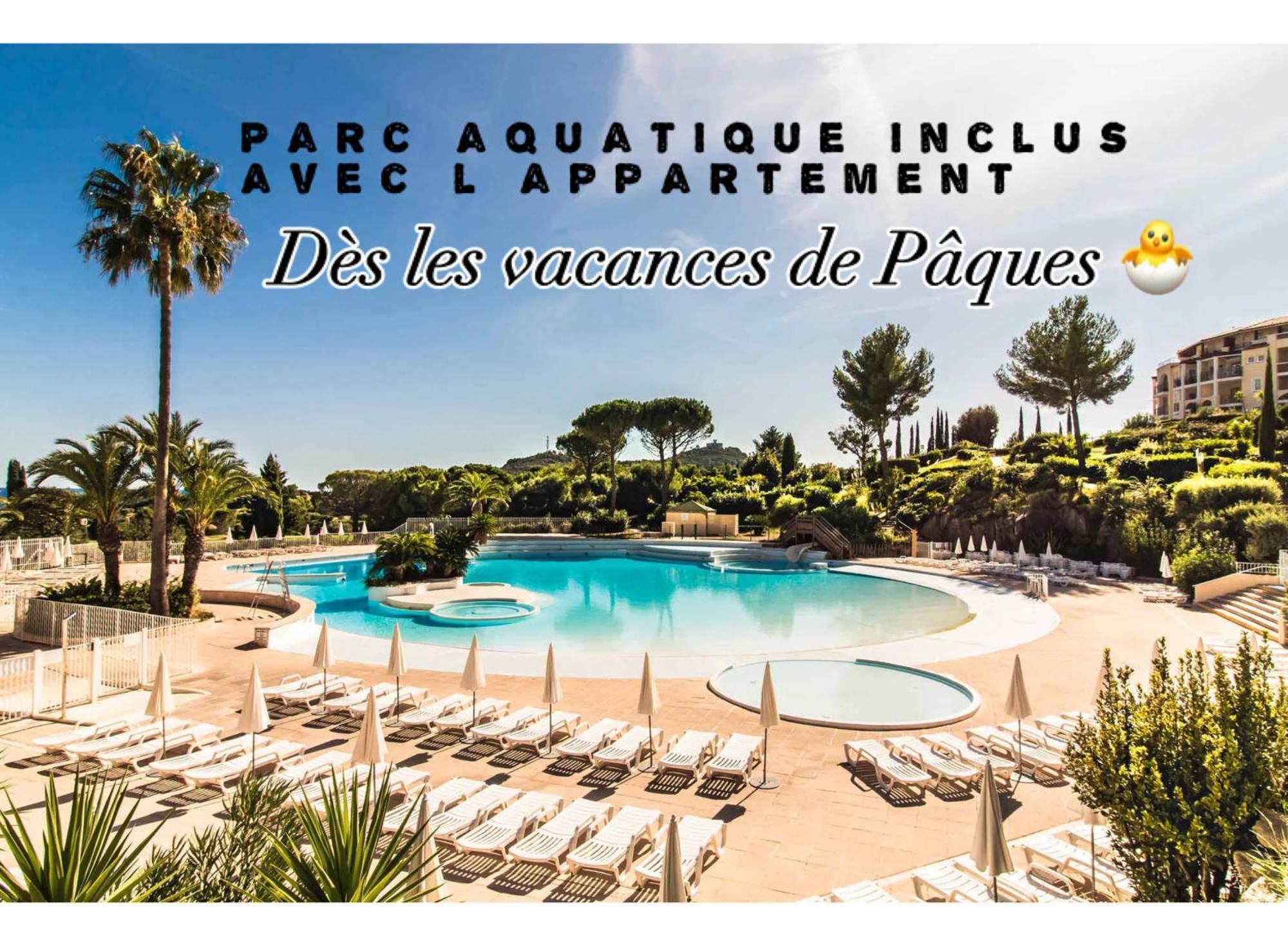 T2 En Rez De Jardin Privatif Cloture , Cap Esterel Pierre Et Vacances ,Piscine Chauffee Des Le 05 Avril Au 02 Novembre Saint-Raphaël Екстериор снимка